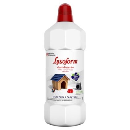 Aqui estão algumas opções de texto ALT para a imagem do produto "Lysoform Pet, Desinfetante Líquido Original, Limpeza Pesada e Eficiente, 1L", com diferentes níveis de detalhe: **Opção 1 (Curta e direta):** `Lysoform Pet, desinfetante líquido para limpeza pesada, embalagem de 1 litro.` **Opção 2 (Um pouco mais descritiva):** `Frasco de Lysoform Pet, desinfetante líquido original para limpeza de ambientes com animais de estimação, com 1 litro de produto.` **Opção 3 (Focando no benefício principal):** `Lysoform Pet: Desinfetante líquido para uma limpeza pesada e eficiente em ambientes com animais de estimação.` **Opção 4 (Mais detalhada, se o contexto da imagem permitir):** `Imagem de um frasco branco de Lysoform Pet, com rótulo azul e verde, indicando ser um desinfetante líquido original para limpeza pesada e eficiente, ideal para lares com animais de estimação. Embalagem de 1 litro.` **Qual opção escolher?** * Se o contexto da imagem já for claro (por exemplo, em uma página de produto), a opção 1 ou 2 são suficientes. * Se você precisar enfatizar os benefícios, use a opção 3. * Se a imagem for o foco principal e você quiser dar o máximo de informações, use a opção 4. **Importante:** Adapte o texto ALT para o contexto da imagem e da página onde ela está inserida. Pense em como um usuário com deficiência visual acessaria a informação. O texto ALT deve transmitir o conteúdo e a função da imagem.