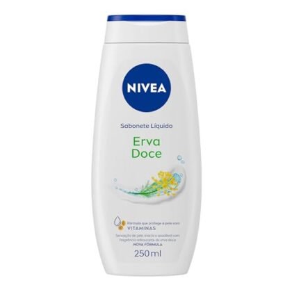 Aqui estão algumas opções de texto ALT para a imagem, usando "Sabonete Erva Doce", variando em nível de detalhe: **Opções curtas e diretas:** * Sabonete Erva Doce * NIVEA Sabonete Erva Doce **Opções mais descritivas:** * Sabonete Erva Doce NIVEA, para pele macia e hidratada. * Imagem do Sabonete Erva Doce NIVEA em embalagem de 250ml. * Sabonete Erva Doce NIVEA: fragrância refrescante para o banho. **Opção para enfatizar a marca (se relevante para a página):** * NIVEA Sabonete Erva Doce, parte da linha de cuidados com a pele NIVEA. **Qual escolher?** A melhor opção depende do contexto da imagem e do objetivo da página. Se o objetivo é simplesmente identificar o produto, uma das opções mais curtas serve. Se o objetivo é atrair a atenção ou fornecer mais informações, uma das opções mais descritivas pode ser melhor. **Recomendação:** Para este caso, uma boa opção seria: **`Sabonete Erva Doce NIVEA, fragrância refrescante para o banho.`**