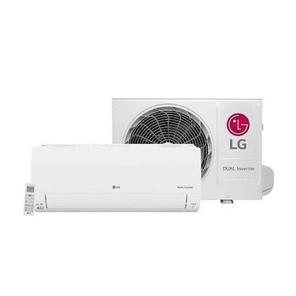 Aqui estão algumas opções de texto ALT para a imagem, usando "LG Dual Inverter", variando em nível de detalhe: **Opção 1 (Curta e direta):** `Ar Condicionado LG Dual Inverter Compact 9.000 Btus` **Opção 2 (Um pouco mais descritiva):** `Ar Condicionado Split LG Dual Inverter Compact, modelo de 9.000 Btus para refrigeração.` **Opção 3 (Com foco na tecnologia):** `Ar Condicionado LG Dual Inverter Compact com tecnologia Inverter para maior eficiência energética.` **Opção 4 (Detalhada, se a página focar nos benefícios):** `Ar Condicionado Split LG Dual Inverter Compact 9.000 Btus, com tecnologia Dual Inverter para refrigeração rápida, economia de energia e operação silenciosa.` **Qual escolher?** A escolha ideal depende do contexto da página: * **Páginas de listagem de produtos:** Opção 1 ou 2 são adequadas. * **Páginas de detalhes do produto:** Opção 3 ou 4 são melhores. * **Se a imagem for parte de um artigo sobre a tecnologia Dual Inverter:** Opção 3 ou 4 são ótimas. Lembre-se que o texto ALT deve ser conciso e descrever o conteúdo da imagem da forma mais precisa possível.