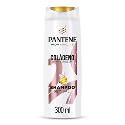 Aqui estão algumas opções de texto ALT para a imagem do Shampoo Pantene Colágeno, utilizando "Pantene Colágeno", variando em detalhe e foco: **Opções:** * **Curto e direto:** "Pantene Colágeno" * **Um pouco mais descritivo:** "Shampoo Pantene Colágeno" * **Com foco no benefício:** "Pantene Colágeno para hidratação e resgate capilar" * **Mais detalhado (se o contexto permitir):** "Frasco de Shampoo Pantene Colágeno Hidrata e Resgata" **Qual usar?** A escolha ideal depende do contexto da imagem e da sua estratégia de SEO. Se o foco é puramente acessibilidade, a opção mais curta já é suficiente. Se você quer otimizar para pesquisa, as opções mais descritivas são melhores.