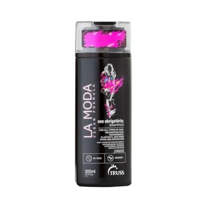 Aqui estão algumas opções de texto ALT para a imagem, considerando o título do produto e a sua sugestão "Shampoo Limpeza", com diferentes níveis de detalhe: **Opções:** * **Simples e direto:** "Shampoo Limpeza LA MODA" * **Um pouco mais descritivo:** "LA MODA SHAMP USO/OBRIG 300ml: Shampoo Limpeza" * **Focado na função:** "Shampoo Limpeza para uso obrigatório LA MODA" * **Completo (se o contexto permitir mais palavras):** "Frasco de Shampoo LA MODA SHAMP USO/OBRIG 300ml. Indicado para limpeza capilar." **Considerações ao escolher:** * **O contexto da imagem:** Se a imagem já mostra claramente que é um shampoo, a opção mais simples pode ser suficiente. Se a imagem não for tão óbvia, uma descrição mais detalhada é melhor. * **SEO:** Se você está preocupado com otimização para mecanismos de busca, inclua palavras-chave relevantes como "Shampoo Limpeza" e "LA MODA". * **Acessibilidade:** O texto ALT deve ser conciso e descritivo para usuários com deficiência visual que usam leitores de tela. A escolha ideal depende do contexto específico em que a imagem está sendo usada.