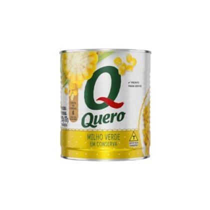 Aqui estão algumas opções de texto ALT para a imagem, focando em diferentes aspectos: **Opção 1 (Simples e Direta):** `Milho Quero em lata de 170g.` **Opção 2 (Mais Descritiva):** `Lata de Milho Quero, peso líquido 170 gramas, com grãos de milho verde visíveis.` **Opção 3 (Focando na marca):** `Produto Milho Quero: lata de milho verde de 170g, ideal para suas receitas.` **Opção 4 (Incluindo um possível uso):** `Lata de Milho Quero 170g, pronto para usar em saladas, cremes e outras preparações.` **Qual escolher?** * Se a imagem for auto-explicativa e o contexto for claro, a opção 1 é suficiente. * Se você quiser dar mais detalhes ou enfatizar a marca, as opções 2 e 3 são melhores. * Se o objetivo for inspirar o usuário a usar o produto, a opção 4 pode ser mais eficaz. Lembre-se de escolher a opção que melhor se adapta ao contexto da imagem e ao objetivo da sua página.