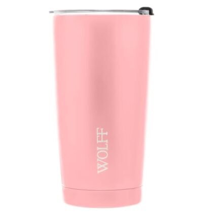 Aqui estão algumas opções de texto ALT para a imagem do Copo Térmico Wolff, com foco em diferentes aspectos: **Opção 1 (Simples e Direta):** ``` Copo Térmico Wolff de aço inox rosé com tampa. ``` **Opção 2 (Destacando características):** ``` Copo Térmico Wolff, 600ml, em aço inox parede dupla rosé, ideal para viagem e manter a temperatura da bebida. ``` **Opção 3 (Foco na marca e cor):** ``` Copo Térmico Wolff rosé, elegante e funcional para o dia a dia. ``` **Opção 4 (Com foco na experiência):** ``` Desfrute suas bebidas na temperatura ideal com o Copo Térmico Wolff de aço inox rosé. ``` **Qual escolher?** * Se o foco for simplesmente identificar o produto: **Opção 1** * Se quiser destacar os benefícios e materiais: **Opção 2** * Se a marca e cor forem importantes: **Opção 3** * Se quiser evocar uma sensação de uso: **Opção 4** **Dica:** Escolha a opção que melhor se alinha com o contexto da página onde a imagem está sendo usada.
