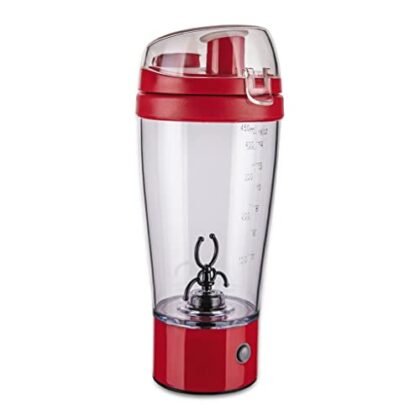 Aqui estão algumas opções de texto ALT, variando em descritividade: **Opção 1 (Mais simples):** `Mixer Portátil vermelho com copo.` **Opção 2 (Um pouco mais descritiva):** `Mixer Portátil à pilha, vermelho, com copo para shakes e vitaminas.` **Opção 3 (Focada no uso):** `Foto de um Mixer Portátil, ideal para preparar shakes e bebidas em qualquer lugar.` **Opção 4 (Incluindo a marca - se for importante):** `Mixer Portátil Euro Home vermelho, perfeito para shakes e vitaminas.` **Qual escolher?** Depende do contexto. Se você precisa ser breve, a opção 1 é boa. Se quer dar mais informação sobre o uso ou a marca, as opções 2, 3 e 4 são melhores. A opção 3 é a mais focada em acessibilidade, indicando o uso do produto.