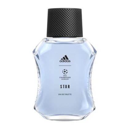 Aqui estão algumas opções de texto ALT, variando em detalhe e foco: * **Opção 1 (Simples):** Adidas Star * **Opção 2 (Descritiva):** Adidas Star, perfume masculino Eau de Toilette. * **Opção 3 (Completa):** Adidas Star UEFA Eau de Toilette masculino, frasco de 50ml. **Qual escolher?** A melhor opção depende do contexto em que a imagem está sendo usada. Se a imagem estiver em uma página de produto onde o título já está presente, a opção mais simples (Adidas Star) pode ser suficiente. Se a imagem for usada em um contexto onde o usuário pode não ter acesso ao título, a opção mais descritiva (ou a completa) é melhor.