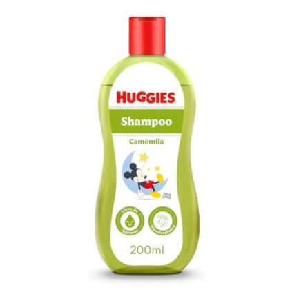 Aqui estão algumas opções de texto alternativo (ALT) para a imagem, considerando o título do produto e a palavra-chave "Shampoo Camomila Bebê": **Opções curtas e diretas:** * Shampoo Camomila Bebê Huggies * Shampoo Camomila Bebê 200ml * Shampoo Camomila Bebê para Cabelos **Opções mais descritivas (se o contexto da imagem permitir):** * Shampoo Camomila Bebê Huggies, suave para o couro cabeludo do bebê. * Shampoo Camomila Bebê, ideal para um banho relaxante. * Frasco de Shampoo Camomila Bebê Huggies. **Dica:** Escolha a opção que melhor descreve o que está sendo mostrado na imagem e que seja relevante para o contexto da página em que ela está inserida. Se a imagem mostrar um bebê tomando banho com o shampoo, o texto ALT poderia incluir algo como "Bebê tomando banho com Shampoo Camomila Bebê Huggies".