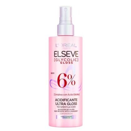 Aqui estão algumas opções de texto ALT para a imagem do produto, com diferentes níveis de detalhe: **Opção 1 (Simples e direta):** `Acidificante Glycolic Gloss Elseve L'Oréal Paris para brilho duradouro nos cabelos.` **Opção 2 (Um pouco mais descritiva):** `Frasco de 200ml do Acidificante Capilar Glycolic Gloss da L'Oréal Paris Elseve. Produto promete brilho duradouro que resiste por até 6 lavagens.` **Opção 3 (Focada no benefício):** `Acidificante Glycolic Gloss, da L'Oréal Paris Elseve, para cabelos com brilho intenso e duradouro.` **Opção 4 (Considerando a acessibilidade):** `Imagem do produto Acidificante Glycolic Gloss da L'Oréal Paris Elseve, com embalagem brilhante. Descrição do produto: Brilho Durador Resiste por até 6 Lavagens.` **Recomendação:** A escolha ideal depende do contexto em que a imagem está sendo usada. Se o texto ao redor já menciona a marca e o tipo de produto, a opção 1 ou 3 podem ser suficientes. Se a imagem é a principal forma de apresentar o produto, a opção 2 ou 4 são mais adequadas. A opção 4 é a mais completa e inclusiva, pois tenta transmitir o máximo de informação possível para usuários com deficiência visual.