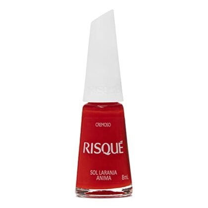 Aqui estão algumas opções de texto ALT para a imagem, usando "Risqué Laranja", priorizando a descrição e otimização para SEO: **Opção 1 (Descritiva e SEO):** `Risqué Laranja: Esmalte cremoso Sol Laranja Anima 8ml, cor vibrante e alegre para suas unhas.` **Opção 2 (Mais curta e direta):** `Risqué Laranja: Esmalte Sol Laranja Anima, acabamento cremoso.` **Opção 3 (Foco na cor e marca):** `Esmalte Risqué Laranja: Tom Sol Laranja Anima, beleza para suas unhas.` **Opção 4 (Para e-commerce, com intenção de compra):** `Compre Risqué Laranja: Esmalte Sol Laranja Anima 8ml, cor moderna e duradoura.` **Explicação da escolha:** * **Relevância:** Todas as opções incluem "Risqué Laranja", a parte mais importante da pesquisa do usuário. * **Descrição:** As opções descrevem o tipo de produto (esmalte), a cor (Sol Laranja Anima), e o acabamento (cremoso). * **SEO:** As opções usam palavras-chave relevantes para a pesquisa de esmaltes. * **Acessibilidade:** As opções fornecem informações úteis para pessoas com deficiência visual que usam leitores de tela. A melhor opção dependerá do contexto da sua página e do seu público-alvo. Se você precisa de mais informações detalhadas, a primeira opção é a melhor. Se você precisa de algo mais conciso, a segunda ou terceira opção são adequadas. Para e-commerce, a quarta opção com a chamada para compra é mais eficaz.