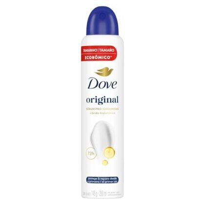 Aqui estão algumas opções de texto ALT para a imagem, levando em consideração diferentes níveis de detalhe e ênfase: **Opção 1 (Simples e Direto):** ``` Dove Original ``` **Opção 2 (Um pouco mais descritivo):** ``` Dove Original: Desodorante antitranspirante aerossol. ``` **Opção 3 (Destacando o nome e o tipo):** ``` Embalagem de Dove Original: Desodorante Antitranspirante Aerossol. ``` **Opção 4 (Considerando a promoção):** ``` Dove Original: Desodorante antitranspirante aerossol, promoção Leve Mais e Pague Menos. ``` **Qual escolher?** * **Se o contexto da imagem é óbvio (por exemplo, numa página de produto), a opção 1 é suficiente.** * **Se você precisa de mais clareza (por exemplo, a imagem é pequena ou menos óbvia), as opções 2 ou 3 são melhores.** * **Se a promoção é um ponto importante, a opção 4 pode ser usada.** Lembre-se que o texto ALT ideal é curto, descritivo e relevante para o contexto da imagem.