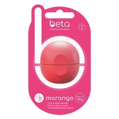 Aqui estão algumas opções de texto ALT para a imagem do hidratante labial, com diferentes níveis de detalhe: **Opção 1 (Mais simples e direta):** `Hidratante Labial Morango` **Opção 2 (Um pouco mais descritiva):** `Hidratante Labial Morango para lábios macios e hidratados.` **Opção 3 (Considerando a marca, se visível na imagem):** `Hidratante Labial Morango da [Nome da Marca Beta, se visível].` **Opção 4 (Se a embalagem for particularmente atraente):** `Hidratante Labial Morango em embalagem atraente.` **Qual usar?** * Se o foco é puramente funcional, a Opção 1 é suficiente. * Se você quer dar um pouco mais de informação sobre o produto, a Opção 2 é melhor. * Se a marca for importante, use a Opção 3. * Se a embalagem for um destaque visual, use a Opção 4. A escolha depende do contexto e do que você quer que a descrição da imagem transmita. O importante é que seja conciso, relevante e informativo para quem não pode ver a imagem.