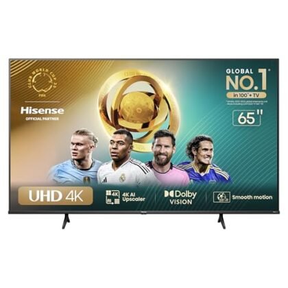 Aqui estão algumas opções de texto ALT para a imagem, utilizando "Hisense 65A6N", com diferentes níveis de detalhe: **Opção 1 (Mais concisa):** * Hisense 65A6N Smart TV 4K UHD de 65 polegadas. **Opção 2 (Um pouco mais descritiva):** * Imagem de uma Hisense 65A6N, TV Smart 4K UHD de 65 polegadas da Hisense. **Opção 3 (Focada em recursos):** * Hisense 65A6N: Smart TV 4K UHD DLED de 65" com HDR10+, Dolby Vision e Alexa built-in. **Opção 4 (Contexto, se a imagem mostrar a TV em uso):** * Hisense 65A6N em exibição. Cena na tela demonstra a qualidade 4K UHD da TV. **Qual escolher?** A melhor opção depende do contexto da imagem na sua página web. * Se a imagem é apenas para identificação do produto, a **Opção 1 ou 2** são suficientes. * Se você quer destacar os recursos da TV, use a **Opção 3**. * Se a imagem mostra a TV em uso e você quer dar mais contexto, use a **Opção 4**. Lembre-se que o texto ALT serve para descrever a imagem para usuários com deficiência visual e também para os mecanismos de busca entenderem o conteúdo da imagem. Escolha a opção que melhor cumpre esses objetivos.