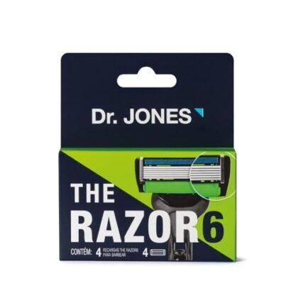 Aqui estão algumas opções de texto ALT para a imagem, variando em detalhe: **Opção 1 (Simples e Direta):** `Refil The Razor6 para o barbeador The Razor6 (embalagem com 4 unidades).` **Opção 2 (Um pouco mais descritiva):** `Embalagem com 4 refis The Razor6 para um barbear preciso e suave.` **Opção 3 (Focando nos benefícios):** `Refil The Razor6: Lâminas de alta qualidade para um barbear rente e confortável. Embalagem com 4 unidades.` **Opção 4 (Se houver destaque na embalagem - ex: logo da marca):** `Refil The Razor6 da [Nome da Marca], com 4 unidades. Lâminas projetadas para um barbear perfeito.` **Qual escolher?** * **Simplicidade:** Se o contexto da imagem já é claro (ex: dentro de uma página de produto), a opção 1 é suficiente. * **Mais informação:** Se a imagem estiver solta ou em um contexto menos claro, as opções 2 e 3 ajudam a fornecer mais contexto. * **Marca:** Se a marca é importante para a identificação do produto, a opção 4 é uma boa escolha. **Importante:** * O texto ALT deve ser conciso e relevante para a imagem. * Use palavras-chave relevantes para facilitar a busca. * Certifique-se de que o texto ALT descreve o que está na imagem, não o que o produto *faz*. "Barbear suave" descreve um resultado, não o que está na imagem. Lembre-se de adaptar o texto ALT à sua audiência e ao contexto onde a imagem está sendo usada.