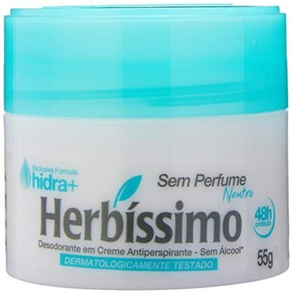 Aqui estão algumas opções de texto ALT para a imagem, usando "Herbissimo Neutro", variando em detalhe: * **Opção 1 (Simples):** Herbissimo Neutro * **Opção 2 (Descriptiva):** Herbissimo Neutro, desodorante em creme antiperspirante. * **Opção 3 (Mais detalhada):** Herbissimo Neutro, desodorante em creme antiperspirante para proteção suave. A melhor opção dependerá do contexto da imagem e do quão detalhada você precisa ser. Se a imagem está em uma lista de produtos, a opção mais simples pode ser suficiente. Se a imagem é o foco principal, uma descrição mais detalhada pode ser melhor.