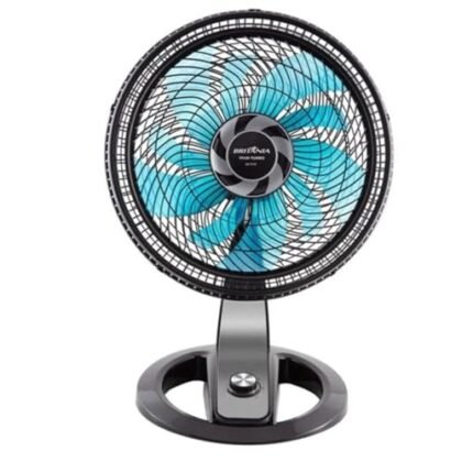 Aqui estão algumas opções de texto ALT, com diferentes níveis de detalhe: * **Opção 1 (Simples):** Ventilador Maxx Force * **Opção 2 (Um pouco mais descritiva):** Ventilador Maxx Force, da Britânia. * **Opção 3 (Incluindo característica principal):** Ventilador Maxx Force com alta potência. A escolha ideal depende do contexto da imagem e do objetivo da página. Se a imagem for apenas ilustrativa, a opção mais simples (Opção 1) pode ser suficiente. Se a imagem for usada para demonstrar a potência do ventilador, a opção 3 seria melhor.