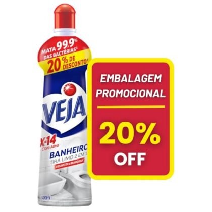 Aqui estão algumas opções de texto ALT para a imagem, usando "Veja Tira Limo", com diferentes níveis de detalhe e foco: **Opção 1 (Simples e direta):** `Veja Tira Limo para limpeza do banheiro.` **Opção 2 (Um pouco mais descritiva):** `Frasco de Veja Tira Limo, produto de limpeza para banheiros.` **Opção 3 (Foco no benefício):** `Veja Tira Limo: a solução para remover o limo e a sujeira do seu banheiro.` **Opção 4 (Incluindo o nome completo e tamanho):** `Veja, Tira Limo Banheiro X14, frasco de 500ml.` **Qual escolher?** A melhor opção depende do contexto da imagem e do que você quer destacar. Se a imagem está em uma página de produto, a opção 4 é a mais completa. Se a imagem está em um artigo sobre limpeza de banheiros, a opção 3 pode ser mais relevante. Se o objetivo é apenas descrever o que está na imagem de forma rápida, a opção 1 ou 2 são suficientes.