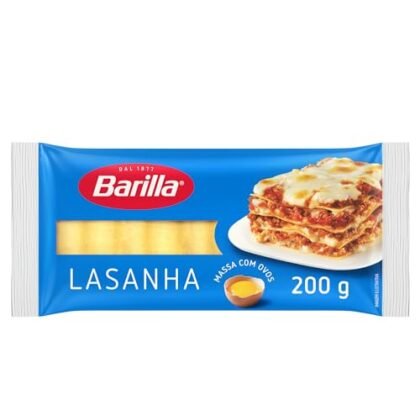 Aqui estão algumas opções de texto ALT para a imagem, considerando o título do produto "Barilla Massa Com Ovos Lasanha 200G": **Opções curtas e diretas:** * Lasanha Barilla * Lasanha Barilla 200g * Massa Lasanha Barilla **Opções mais descritivas (se o contexto permitir mais detalhes):** * Lasanha Barilla, massa com ovos para lasanha. * Pacote de Lasanha Barilla 200g, ideal para preparar lasanhas caseiras. * Lasanha Barilla pronta para usar, feita com ovos. **Qual escolher?** * Se o contexto for uma listagem de produtos, a opção mais curta ("Lasanha Barilla") pode ser suficiente. * Se você precisa adicionar um pouco mais de informação sem ser redundante com o texto ao redor da imagem, a opção "Lasanha Barilla 200g" é boa. * Se a imagem estiver dentro de um artigo ou receita, a opção mais descritiva pode ser melhor. **Dica:** O texto ALT deve ser conciso e descrever o que está na imagem de forma útil para quem não pode vê-la. Evite informações redundantes que já estejam presentes no texto ao redor da imagem.