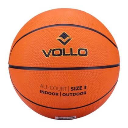 Aqui estão algumas opções de texto ALT, variando em detalhes e foco: * **Opção 1 (Simples e Direta):** Basquete Vollo Tamanho 3 * **Opção 2 (Um pouco mais descritiva):** Basquete Vollo Tamanho 3, ideal para crianças e jovens praticantes. * **Opção 3 (Com ênfase na marca):** Bola de Basquete Vollo Tamanho 3, perfeita para iniciantes. A melhor opção depende do contexto em que a imagem está sendo usada. Se for um catálogo online, a opção mais descritiva pode ser melhor. Se for uma imagem genérica em um artigo, a opção simples pode ser suficiente.