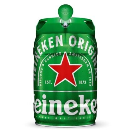 Aqui estão algumas opções de texto ALT para a imagem, variando em descrição e detalhe: **Opção 1 (Simples e direta):** `Heineken Barril 5L` **Opção 2 (Um pouco mais descritiva):** `Barril de cerveja Heineken, 5 litros` **Opção 3 (Se o contexto for importante, por exemplo, numa loja online):** `Heineken Barril 5L para auto-serviço de cerveja gelada em casa.` **Opção 4 (Para acessibilidade, se a imagem for um link):** `Link para comprar Heineken Barril 5L` **Justificativas:** * A opção mais simples ("Heineken Barril 5L") é adequada se o contexto já for claro (por exemplo, se estiver numa página de produtos de cerveja). * As opções mais descritivas são melhores se a imagem precisar dar mais informações sobre o que está sendo mostrado. * A opção com "link" é crucial para indicar que a imagem é um link para outra página, o que é importante para usuários de leitores de tela. **Recomendação:** Escolha a opção que melhor se encaixa no contexto da sua página e nas suas necessidades de acessibilidade. Se estiver em dúvida, a opção "Barril de cerveja Heineken, 5 litros" é uma boa escolha geral.