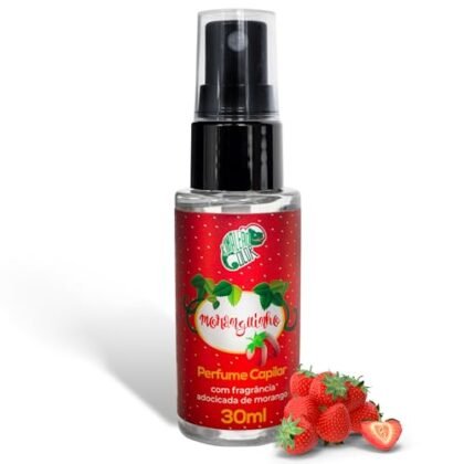 Aqui estão algumas opções de texto ALT para a imagem, considerando diferentes abordagens: **Opção 1 (Simples e direta):** ``` Perfume Capilar Moranguinho Kamaleão Color, fragrância de morango. ``` **Opção 2 (Um pouco mais descritiva):** ``` Frasco de perfume capilar Moranguinho da Kamaleão Color, com aroma adocicado de morango. ``` **Opção 3 (Focada na marca e no produto):** ``` Kamaleão Color Perfume Capilar Moranguinho: um toque final de fragrância doce para seus cabelos. ``` **Opção 4 (Ideal se a imagem mostrar o frasco com destaque):** ``` Frasco de 30ml do Perfume Capilar Moranguinho da Kamaleão Color, com design atraente. ``` **Qual escolher?** A melhor opção depende do contexto da imagem e do que você quer destacar. Se a imagem foca no frasco e na marca, a Opção 4 é boa. Se a imagem mostra o cabelo sendo borrifado com o produto, a Opção 3 pode ser melhor. A Opção 1 é sempre uma escolha segura.