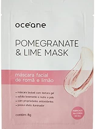 Aqui estão algumas opções de texto ALT para a imagem, variando em descritividade: **Opção 1 (Mais básica):** `Máscara Romã Limão` **Opção 2 (Um pouco mais descritiva):** `Máscara facial Romã e Limão Océane` **Opção 3 (Incluindo cor):** `Máscara facial Romã e Limão Océane, embalagem rosa` **Opção 4 (Mais completa, se relevante para o contexto):** `Máscara Romã Limão Océane para cuidados com a pele, com embalagem rosa e ingredientes de romã e limão.` **Qual escolher?** * Se a imagem estiver claramente associada à marca Océane, a opção 1 ou 2 podem ser suficientes. * Se a cor da embalagem for importante (por exemplo, para identificar variações do produto), use a opção 3. * Se o contexto exigir mais detalhes (por exemplo, em uma página de descrição de produto), a opção 4 é a melhor. **Importante:** O texto ALT deve ser conciso e relevante para o contexto da imagem. Pense no que você quer que o usuário saiba se a imagem não puder ser carregada.