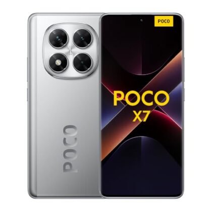 Aqui estão algumas opções de texto ALT para a imagem do smartphone Xiaomi Poco X7 5G, variando em detalhes: **Opções concisas:** * `Poco X7 5G Prata` * `Smartphone Poco X7 5G` * `Poco X7 5G` **Opções mais descritivas:** * `Smartphone Poco X7 5G na cor prata (silver)` * `Imagem do Poco X7 5G, smartphone com tecnologia 5G` * `Poco X7 5G, modelo com suporte a NFC` **Opção completa (se relevante para o contexto da página):** * `Smartphone Xiaomi Poco X7 5G Prata com 8GB de RAM e 256GB de armazenamento interno.` **Qual escolher?** A melhor opção depende do contexto da sua página. * Se a página já menciona as especificações (RAM, armazenamento), uma opção mais concisa como `Poco X7 5G Prata` é suficiente. * Se você quer enfatizar um recurso específico (como o 5G ou NFC), inclua-o no texto ALT. * Se a imagem é a única referência ao produto, uma descrição mais completa é melhor. Em geral, a opção `Poco X7 5G Prata` é um bom ponto de partida, pois é informativa e concisa.