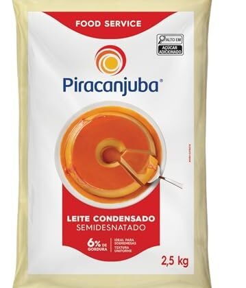 Aqui estão algumas opções de texto ALT para a imagem, considerando diferentes abordagens: **Opção 1 (Simples e direta):** ``` Leite Condensado Piracanjuba ``` **Opção 2 (Mais descritiva):** ``` Leite Condensado Piracanjuba em embalagem bag de 2,5Kg ``` **Opção 3 (Focada na marca):** ``` Leite Condensado Piracanjuba, qualidade e sabor para suas receitas. ``` **Opção 4 (Se a imagem mostrar o uso):** ``` Leite Condensado Piracanjuba sendo usado em uma receita deliciosa. ``` **Qual escolher?** * **Simplicidade:** Se a imagem é auto-explicativa e você só precisa garantir a acessibilidade básica, a Opção 1 é suficiente. * **Detalhe:** Se a embalagem é importante (como o tamanho da bag), a Opção 2 é melhor. * **Marketing:** Se você quer reforçar a marca, a Opção 3 é uma boa escolha. * **Contexto:** Se a imagem mostrar o produto em uso, a Opção 4 é a mais relevante. **Recomendação:** Eu recomendaria a **Opção 2:** `Leite Condensado Piracanjuba em embalagem bag de 2,5Kg` Ela é suficientemente descritiva sem ser excessiva, e menciona o tamanho da embalagem, o que pode ser útil para quem está procurando especificamente essa versão.