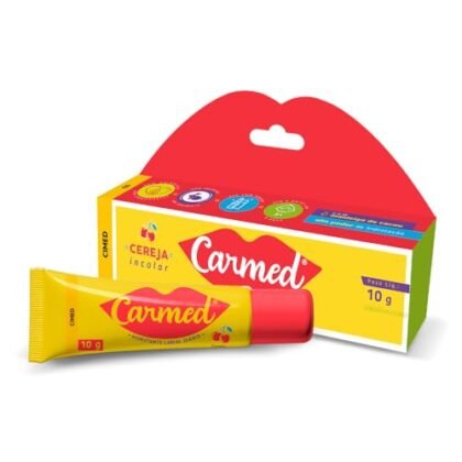 Aqui estão algumas opções de texto ALT para a imagem, usando "Carmed Cereja", variando em nível de detalhe: **Opção 1 (Mais simples):** `Carmed Cereja para hidratação labial.` **Opção 2 (Um pouco mais descritiva):** `Pote de Carmed Cereja, hidratante labial da Cimed, sabor cereja.` **Opção 3 (Focada no uso):** `Carmed Cereja, ideal para lábios ressecados e protegidos, com aroma e sabor de cereja.` **Opção 4 (Se a imagem mostrar embalagem específica):** `Embalagem de Carmed Cereja 10g, hidratante labial da Cimed.` **Qual escolher?** * Se a imagem for apenas do pote do produto, a **Opção 2** ou **Opção 4** são boas escolhas. * Se a imagem mostrar alguém usando o produto ou com lábios hidratados, a **Opção 1** ou **Opção 3** podem ser melhores. Lembre-se, o objetivo do texto ALT é descrever a imagem para pessoas que não podem vê-la. Escolha a opção que melhor representa a imagem e seu contexto.