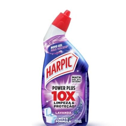 Aqui estão algumas opções de texto ALT para a imagem, usando "Harpic Lavanda", com diferentes níveis de detalhe: **Opção 1 (Simples):** ``` Harpic Lavanda ``` **Opção 2 (Um pouco mais descritiva):** ``` Harpic Lavanda, desinfetante líquido para vasos sanitários. ``` **Opção 3 (Mais detalhada):** ``` Embalagem de Harpic Lavanda, desinfetante líquido Power Plus para vasos sanitários, com aroma de lavanda. ``` **Qual escolher?** * **Opção 1:** Ideal se o contexto da página já fornece informações sobre o produto. * **Opção 2:** Boa opção quando você quer adicionar um pouco mais de informação sem ser excessivamente detalhado. * **Opção 3:** Melhor se a imagem for o principal meio de identificar o produto, ou se a página tiver pouco texto descritivo. A escolha vai depender do contexto da página onde a imagem está sendo utilizada. Se você precisar de mais opções, me diga!