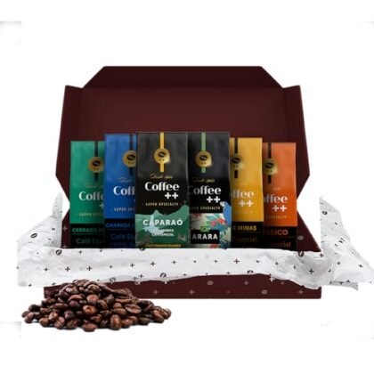 Aqui estão algumas opções de texto ALT para a imagem, utilizando "Café Especial Grãos", com diferentes níveis de detalhe: **Opção 1 (Simples e direta):** * Café Especial Grãos **Opção 2 (Um pouco mais descritiva):** * Café Especial Grãos: Kit com 6 pacotes de diferentes variedades. **Opção 3 (Destacando o título do produto):** * Café Especial Grãos: Imagem do Kit 6 Pacotes Café Especial em Grãos Coffee Mais Variedades. **Opção 4 (Foco nos grãos):** * Café Especial Grãos: Detalhe dos grãos de café do Kit Coffee Mais. A melhor opção dependerá do contexto da imagem e do quão detalhada você precisa ser. Se a imagem mostra claramente os 6 pacotes, a Opção 3 pode ser a melhor. Se o foco for nos grãos em si, a Opção 4 pode ser mais adequada. Se a imagem for apenas um ícone ou representação geral, a Opção 1 ou 2 são suficientes.