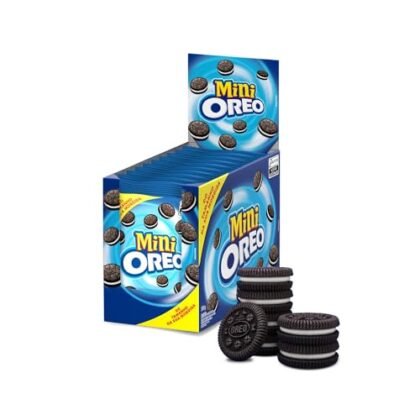 Aqui estão algumas opções de texto ALT para a imagem, considerando o título do produto e a palavra-chave "Oreo Mini": **Opções Curta e Simples:** * Oreo Mini * Oreo Mini Original **Opções Descritivas:** * Display com 10 embalagens de Oreo Mini Original. * Embalagem de biscoito Oreo Mini para viagem. * Oreo Mini, biscoitos deliciosos em tamanho pequeno. **Opções Focadas em Acessibilidade:** * Imagem de um display de Oreo Mini Original, com dez pacotes individuais. * Oreo Mini Original em embalagem compacta. **Qual escolher?** A melhor opção depende do contexto da imagem. Se a imagem for apenas um close-up dos biscoitos, "Oreo Mini" ou "Oreo Mini Original" podem ser suficientes. Se a imagem mostrar o display completo, uma descrição mais longa é melhor. Lembre-se que o texto ALT deve ser conciso, relevante e informativo para usuários com deficiência visual.