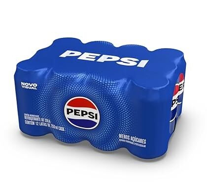 Aqui estão algumas opções de texto ALT para a imagem, variando em detalhe e foco: **Opção 1 (Simples e direta):** `Pepsi Lata` **Opção 2 (Um pouco mais descritiva):** `Pepsi Lata, pack com 12 unidades de 350ml.` **Opção 3 (Focando no produto e embalagem):** `Doze latas de Pepsi, parte do pack promocional Pepsi Lata.` **Opção 4 (Se a imagem mostrar as latas em destaque):** `Close-up de latas de Pepsi Lata, parte de um pack de 12 unidades.` A melhor opção depende do contexto da imagem e do que você quer destacar. Se a imagem apenas mostra a lata em si, a opção 1 é suficiente. Se a imagem mostra o pack inteiro, a opção 2 ou 3 são melhores. Se a imagem foca nos detalhes da lata, a opção 4 pode ser interessante.