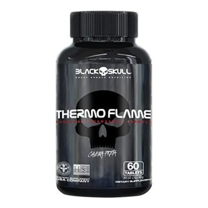 Aqui estão algumas opções de texto ALT para a imagem, utilizando "Thermo Flame", com foco em diferentes aspectos: **Opções Curtas e Diretas:** * `Thermo Flame - Black Skull` * `Thermo Flame em embalagem da Black Skull` * `Suplemento Thermo Flame da Black Skull` **Opções Mais Descritivas:** * `Embalagem de Thermo Flame, suplemento termogênico da Black Skull` * `Frasco com 60 tablets de Thermo Flame, da marca Black Skull` * `Imagem do produto Thermo Flame da Black Skull, um suplemento para queima de gordura` **Opções Focadas na Marca e Produto:** * `Thermo Flame, suplemento termogênico da Black Skull, ideal para atletas.` * `Black Skull Thermo Flame: sua fórmula para otimizar a queima de gordura.` **Dicas para escolher o melhor texto ALT:** * **Considere o contexto:** Em que página a imagem está? Qual o objetivo da página? * **Seja conciso:** Textos ALT devem ser breves, mas informativos. * **Palavras-chave:** Inclua palavras-chave relevantes para SEO (como "termogênico", "Black Skull"). **Exemplo de uso no código HTML:** ```html ``` A melhor opção vai depender de onde a imagem está sendo usada e o que você quer enfatizar. Se o foco é identificar rapidamente o produto, as opções mais curtas são ideais. Se precisa de mais detalhes, use as opções descritivas.