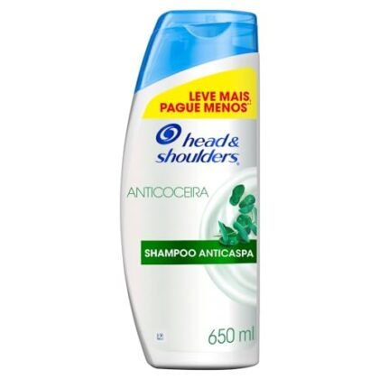 Aqui estão algumas opções de texto ALT para a imagem, usando "Anticoceira" e levando em consideração a acessibilidade e SEO: **Opções:** * **Simples e direto:** "Shampoo Head & Shoulders Anticoceira" * **Um pouco mais descritivo:** "Frasco de Shampoo Head & Shoulders Anticoceira 650ml" * **Foco no benefício:** "Head & Shoulders Shampoo Anticoceira para alívio da coceira" * **Com a marca:** "Shampoo Head & Shoulders Anticoceira H&S, 650 ml" **Recomendação:** A opção mais equilibrada entre descrição e foco na palavra-chave "Anticoceira" é: * **"Shampoo Head & Shoulders Anticoceira para alívio da coceira"** **Por que essa opção?** * **Inclui a palavra-chave:** Garante que a imagem seja relevante para buscas relacionadas a "anticoceira". * **Descreve o produto:** Identifica claramente que é um shampoo da marca Head & Shoulders. * **Adiciona um benefício:** Menciona o alívio da coceira, o que pode atrair mais a atenção. Lembre-se: O texto ALT deve ser breve, conciso e relevante para a imagem.