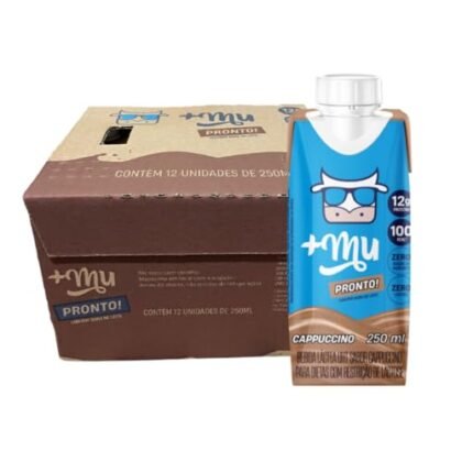 Aqui estão algumas opções de texto ALT para a imagem, utilizando "Mulkshake Proteico", com diferentes níveis de detalhe: **Opção 1 (Simples):** `Mulkshake Proteico sabor Cappuccino da +Mu.` **Opção 2 (Mais descritiva):** `Mulkshake Proteico +Mu sabor Cappuccino em embalagem UHT. Pack com 12 unidades.` **Opção 3 (Focada no benefício):** `Mulkshake Proteico sabor Cappuccino da +Mu: uma opção prática e deliciosa para aumentar o consumo de proteína.` **Opção 4 (Para SEO):** `Mulkshake Proteico Cappuccino +Mu, Bebida Láctea UHT em pack de 12 unidades. Ideal para atletas e quem busca uma vida saudável.` **Qual escolher?** A melhor opção depende do contexto da imagem e do seu objetivo. * Se o objetivo é apenas descrever a imagem de forma rápida, a **Opção 1** é suficiente. * Se você precisa dar mais detalhes sobre o produto, a **Opção 2** é uma boa escolha. * Se o foco é o benefício do produto, use a **Opção 3**. * Se você busca otimizar para SEO (search engine optimization), a **Opção 4** é mais adequada, pois inclui palavras-chave relevantes. Lembre-se que o texto ALT deve ser conciso e descrever o que está na imagem de forma clara e relevante para o usuário.