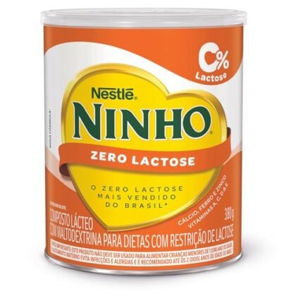 Aqui estão algumas opções de texto ALT para a imagem, variando em detalhes: **Opção 1 (Mais simples):** ``` Ninho Zero Lactose ``` **Opção 2 (Descreve o produto):** ``` Ninho Zero Lactose 380g ``` **Opção 3 (Descreve a marca e o produto):** ``` Ninho Nestle Forti+ Zero Lactose 380g ``` **Opção 4 (Foca nos benefícios):** ``` Ninho Zero Lactose, nutrição para quem tem intolerância à lactose. ``` **Qual escolher?** * **Se o contexto da imagem já deixar claro que é um produto da Nestlé, a opção 1 ou 2 são suficientes.** * **Se o público-alvo da imagem são pessoas com intolerância à lactose, a opção 4 é mais interessante.** Escolha a opção que melhor se encaixa no contexto da sua imagem e no objetivo do seu site/aplicação.