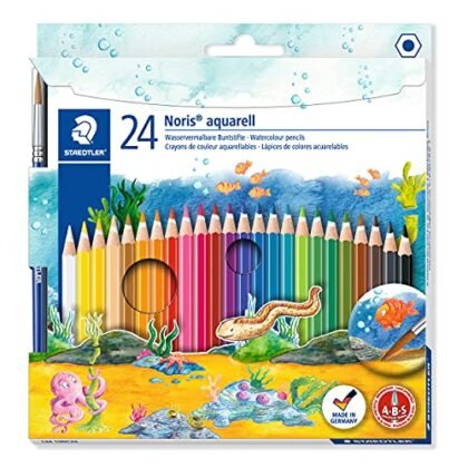 Aqui estão algumas opções de texto ALT, considerando diferentes focos: **Opção 1 (Descritiva e direta):** ``` Lápis Aquarelável Staedtler: Caixa com 24 cores vibrantes. ``` **Opção 2 (Com mais detalhes, se relevante):** ``` Lápis Aquarelável Staedtler: Conjunto Noris com 24 lápis para desenho e pintura com efeito aquarela. ``` **Opção 3 (Se a imagem mostrar a qualidade do lápis):** ``` Lápis Aquarelável Staedtler: Amostra de cores intensas e vibrantes criadas com os lápis aquarelados da Staedtler. ``` **Opção 4 (Se a imagem for parte de um anúncio ou tutorial):** ``` Lápis Aquarelável Staedtler: Comece a criar obras de arte incríveis com os lápis aquareláveis da Staedtler. ``` **Qual escolher?** * Se a imagem é apenas uma foto do produto em si, a **Opção 1** é a mais simples e eficaz. * Se você quiser adicionar mais contexto, use a **Opção 2**. * Se a imagem destacar a qualidade da cor ou o efeito aquarela, use a **Opção 3**. * Se a imagem for parte de uma campanha promocional, a **Opção 4** pode ser mais adequada. **Importante:** O texto ALT deve ser conciso e relevante para a imagem. Pense no que um usuário com deficiência visual precisaria saber sobre a imagem.