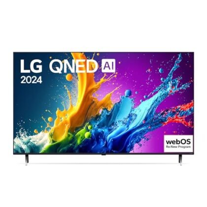 Aqui estão algumas opções de texto ALT, com diferentes níveis de detalhe, para a imagem da TV LG QNED 4K 55": **Opção 1 (Mais simples):** `LG QNED 4K 55" - TV de alta definição.` **Opção 2 (Um pouco mais descritiva):** `TV LG QNED 4K 55" - Imagem vibrante e cores precisas.` **Opção 3 (Com foco na tecnologia):** `LG QNED 4K 55" - Tecnologia QNED para cores e contraste superiores.` **Opção 4 (Com o modelo):** `LG QNED 4K 55" (55QNED80TSA) - TV Smart com resolução UHD.` **Qual escolher?** Depende do contexto da imagem e do seu site. Se você já mencionou as especificações da TV no texto da página, a opção mais simples pode ser suficiente. Se você quer destacar a qualidade da imagem, a opção 2 ou 3 são boas escolhas. Se o modelo é importante para identificação, a opção 4 é a melhor. Recomendo a **Opção 3**, pois equilibra simplicidade e informação relevante: `LG QNED 4K 55" - Tecnologia QNED para cores e contraste superiores.`