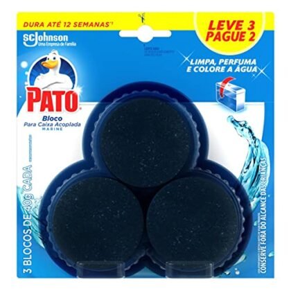 Aqui estão algumas opções de texto ALT, variando em detalhe e foco: **Opção 1 (Simples e direta):** ``` Pato Caixa Acoplada ``` **Opção 2 (Descrevendo o produto):** ``` Pato Caixa Acoplada Desodorizador Sanitário Marine ``` **Opção 3 (Mais informativa, mas concisa):** ``` Pato Caixa Acoplada Marine: Desodorizador, limpa e perfuma o vaso sanitário. ``` **Opção 4 (Destacando a promoção):** ``` Pato Caixa Acoplada Marine, promoção Leve 3 Pague 2, desodorizador para vaso sanitário. ``` **Qual escolher?** * **Se a imagem for bem clara e mostrar apenas o produto "Pato Caixa Acoplada", a opção 1 ou 2 são suficientes.** * **Se a imagem mostrar o produto em uso ou destacar a promoção, a opção 3 ou 4 são melhores.** Lembre-se que o objetivo do texto ALT é descrever a imagem para quem não pode vê-la. Escolha a opção que melhor cumpra esse objetivo no contexto da sua página.