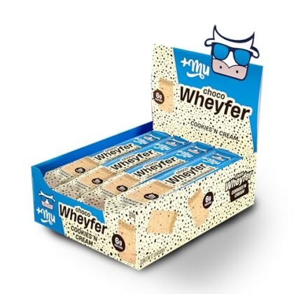Aqui estão algumas opções de texto ALT para a imagem, utilizando "Chocowheyfer", com diferentes níveis de detalhe: **Opção 1 (Mais simples):** `Chocowheyfer +Mu Proteico Sabor Cookies` **Opção 2 (Um pouco mais descritiva):** `Display de Chocowheyfer +Mu Proteico Sabor Cookies com 12 unidades.` **Opção 3 (Mais completa, incluindo o peso):** `Imagem do Chocowheyfer +Mu Proteico Sabor Cookies, display com 12 unidades, totalizando 300g.` **Opção 4 (Foco na proteína):** `Chocowheyfer +Mu Proteico Sabor Cookies: a barra de wafer proteica ideal para o seu dia a dia.` **Qual escolher?** A escolha do texto ALT ideal depende do contexto da imagem e da sua estratégia de SEO. Se o foco é na marca e no nome do produto, a Opção 1 ou 2 são boas. Se o peso é importante, a Opção 3. E se você quiser destacar o benefício principal, a Opção 4. Lembre-se que o texto ALT deve ser conciso, informativo e relevante para a imagem.