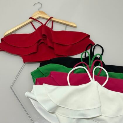 CROPPED EM MALHA ESCUBA COM REGULAGEM ATRÁS – Imagem 1 [nsid:743904852]