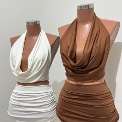 CONJUNTO CLÉO EM MALHA FLUIT COM DRAPEADO LATERAL – Imagem 1 [nsid:890924349]