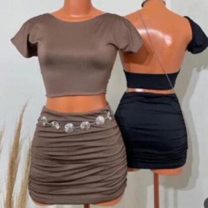 CONJUNTO + FAIXA DE CABELO EM MALHA SUPLEX COM BOJO – Imagem 1 [nsid:896751211]
