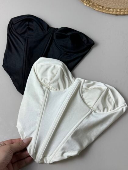 CORSELET AGATHA EM POLIAMIDA ACETINADA COM BARBATANAS E ARO DE SUSTENTAÇÃO – Imagem 1 [nsid:896803321]