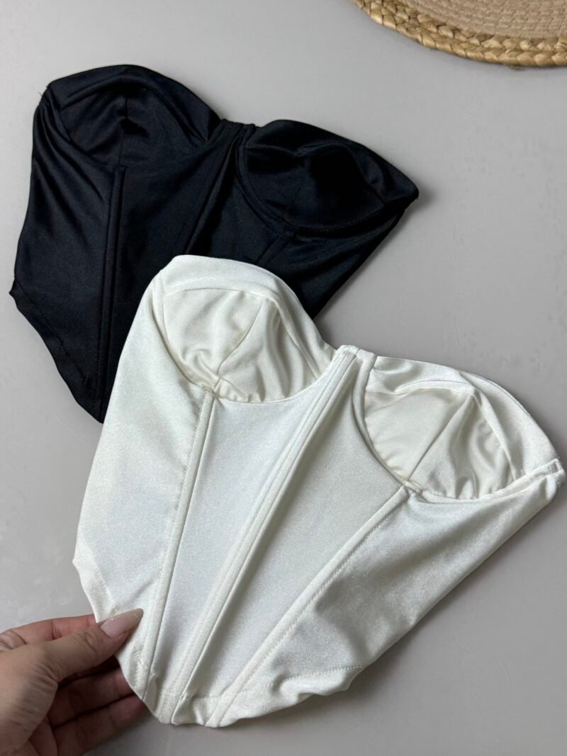 CORSELET AGATHA EM POLIAMIDA ACETINADA COM BARBATANAS E ARO DE SUSTENTAÇÃO – Imagem 1 [nsid:896803321]