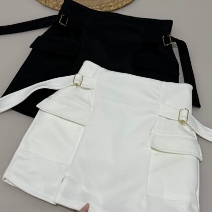 SHORT SAIA JANE EM NEOPRENE COM BOLSO – Imagem 1 [nsid:902243377]