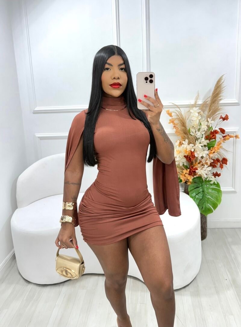 VESTIDO CELINE EM MALHA SUPLEX COM BOJO – Imagem 7 [nsid:907349838]
