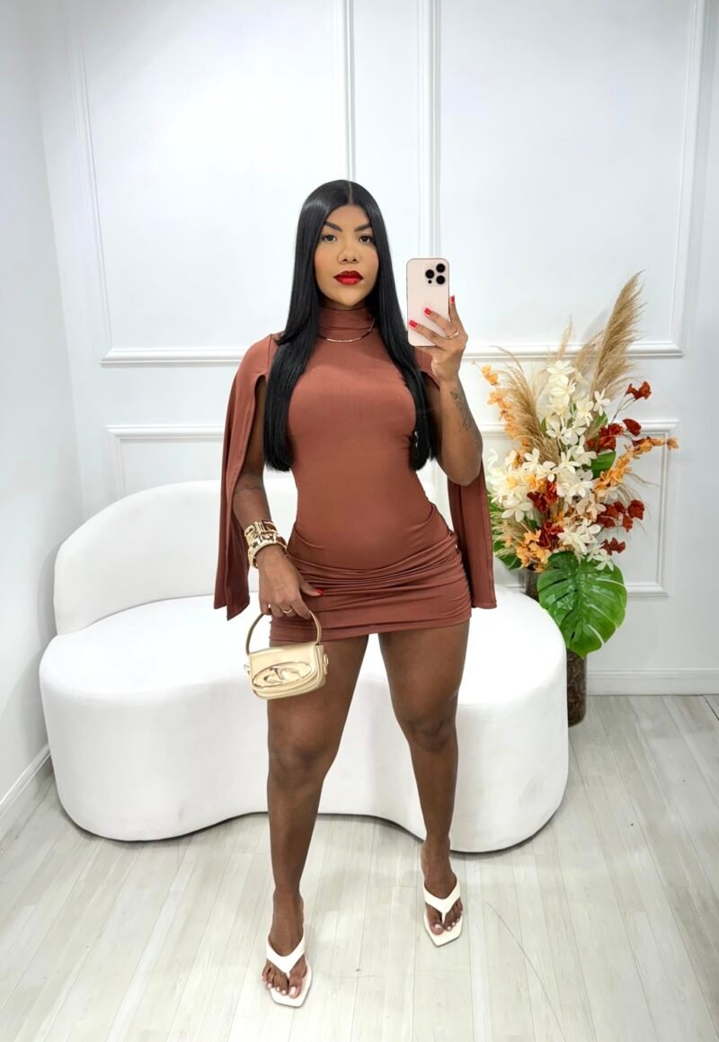 VESTIDO CELINE EM MALHA SUPLEX COM BOJO – Imagem 8 [nsid:907349851]