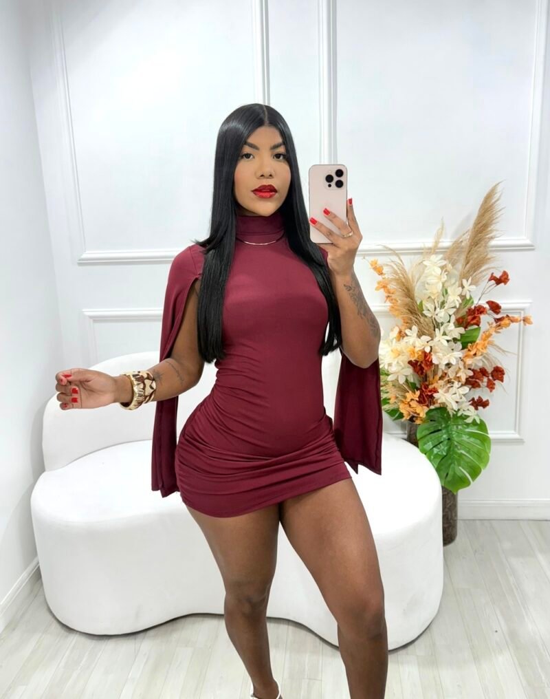 VESTIDO CELINE EM MALHA SUPLEX COM BOJO – Imagem 4 [nsid:907349853]