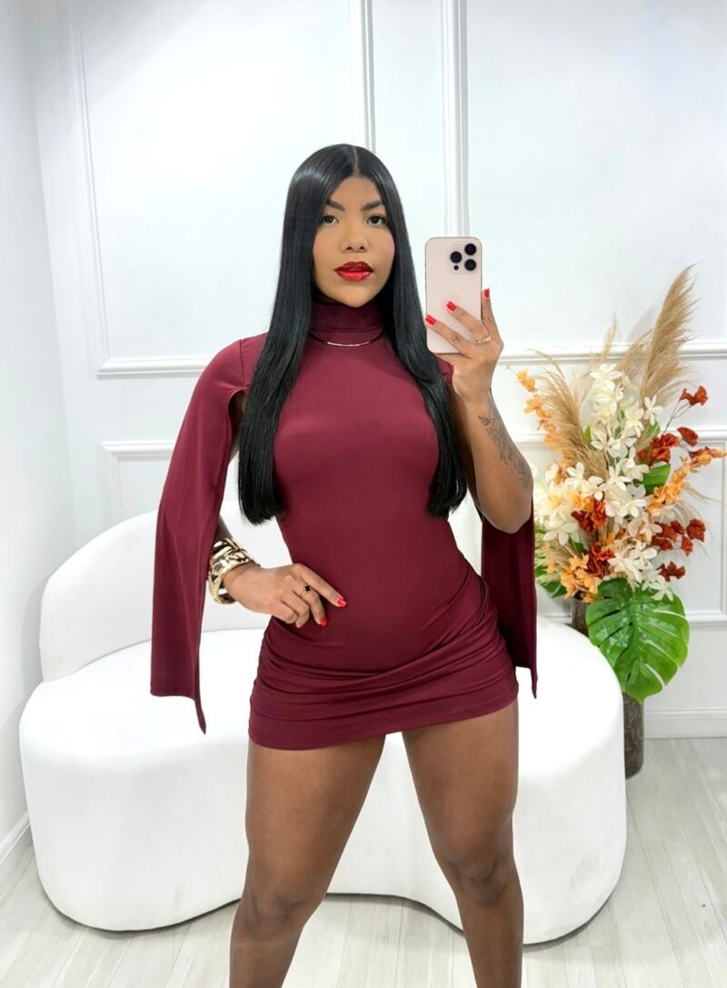 VESTIDO CELINE EM MALHA SUPLEX COM BOJO – Imagem 6 [nsid:907349837]