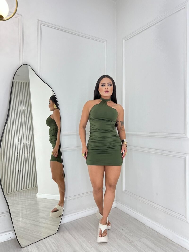 VESTIDO LORENA EM MALHA SUPLEX COM BOJO E DRAPEADO NAS LATERAIS – Imagem 9 [nsid:885304665]